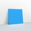 GC140140BB - Bright Blue Coloured Gummed V Flap Envelopes - Greeting Card Envelopes