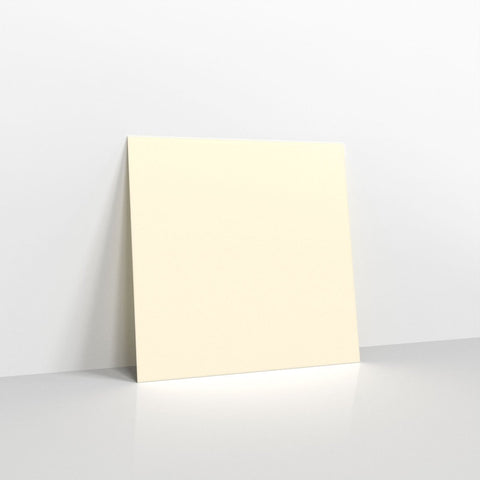 GC150150IVY - Ivory Coloured Gummed V Flap Envelopes - Greeting Card Envelopes