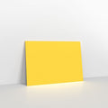 GC152216MY - Mid Yellow Coloured Gummed V Flap Envelopes - Greeting Card Envelopes