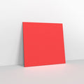 GC155155BR - Bright Red Coloured Gummed V Flap Envelopes - Greeting Card Envelopes