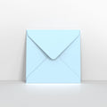 GC155155PB - Pale Blue Coloured Gummed V Flap Envelopes - Greeting Card Envelopes