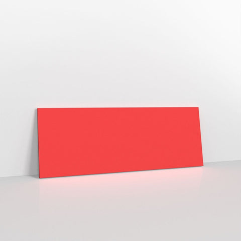 GC80215BR - Bright Red Coloured Gummed V Flap Envelopes - Greeting Card Envelopes