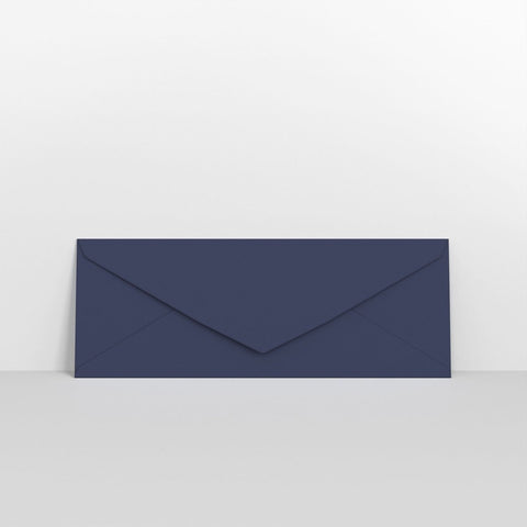 GC80215DB - Dark Blue Coloured Gummed V Flap Envelopes - Greeting Card Envelopes