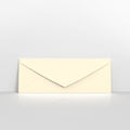 GC80215IVY - Ivory Coloured Gummed V Flap Envelopes - Greeting Card Envelopes