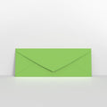 GC80215MG - Mid Green Coloured Gummed V Flap Envelopes - Greeting Card Envelopes