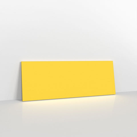 GC80215MY - Mid Yellow Coloured Gummed V Flap Envelopes - Greeting Card Envelopes