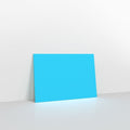 GC95122MB - Mid Blue Coloured Gummed V Flap Envelopes - Greeting Card Envelopes