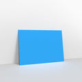 GCC5BB - Bright Blue Coloured Gummed V Flap Envelopes - Greeting Card Envelopes