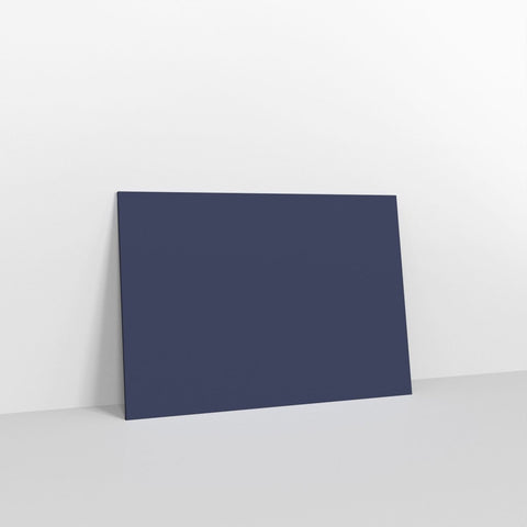 GCC5DB - Dark Blue Coloured Gummed V Flap Envelopes - Greeting Card Envelopes