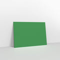 GCC5DG - Dark Green Coloured Gummed V Flap Envelopes - Greeting Card Envelopes