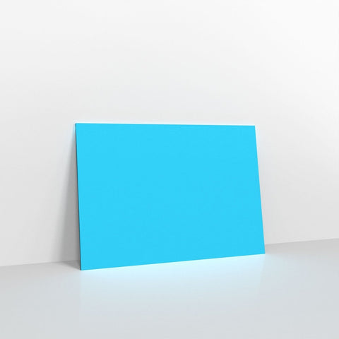 GCC5MB - Mid Blue Coloured Gummed V Flap Envelopes - Greeting Card Envelopes