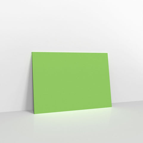 GCC5MG - Mid Green Coloured Gummed V Flap Envelopes - Greeting Card Envelopes