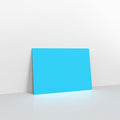 GCC6MB - Mid Blue Coloured Gummed V Flap Envelopes - Greeting Card Envelopes