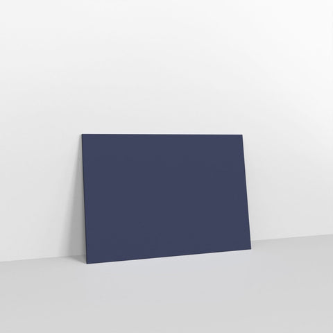 GCC7DB - Dark Blue Coloured Gummed V Flap Envelopes - Greeting Card Envelopes