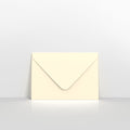 GCC7IVY - Ivory Coloured Gummed V Flap Envelopes - Greeting Card Envelopes