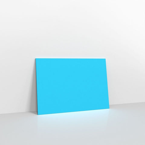 GCC7MB - Mid Blue Coloured Gummed V Flap Envelopes - Greeting Card Envelopes