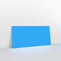 GCDLBB - Bright Blue Coloured Gummed V Flap Envelopes - Greeting Card Envelopes