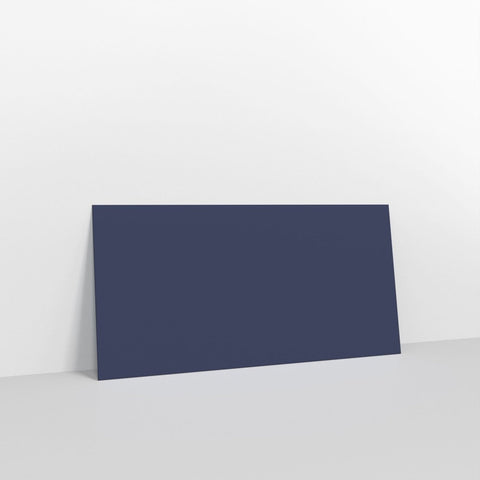 GCDLDB - Dark Blue Coloured Gummed V Flap Envelopes - Greeting Card Envelopes