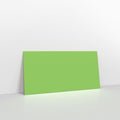 GCDLMG - Mid Green Coloured Gummed V Flap Envelopes - Greeting Card Envelopes