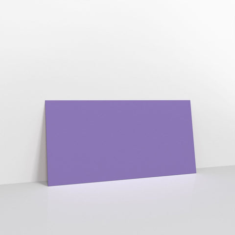 GCDLPU - Purple Coloured Gummed V Flap Envelopes - Greeting Card Envelopes