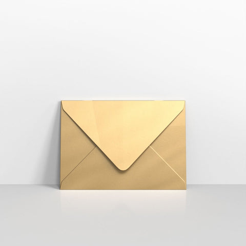 GEC6 - Gold Mirror Finish Envelopes - Mirror Finish