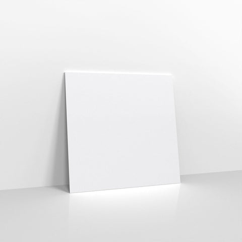 H08130 - White Coloured Gummed Laid V Flap Envelopes - Greeting Card Envelopes