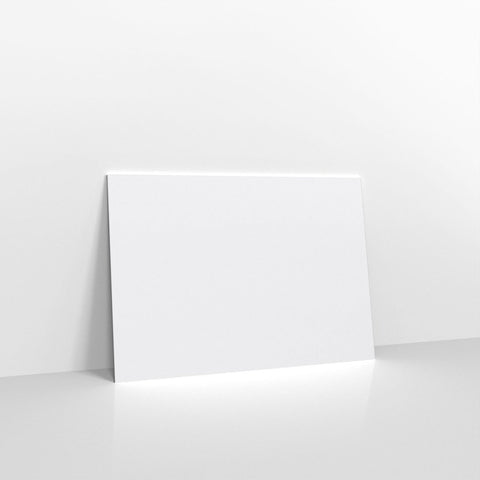 H08C5 - White Coloured Gummed Laid V Flap Envelopes - Greeting Card Envelopes