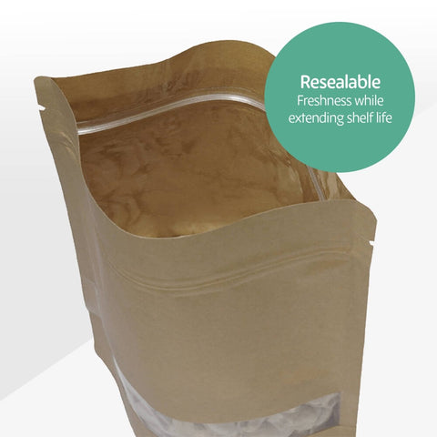 K10057 - Resealable Food Pouches - Food Packaging