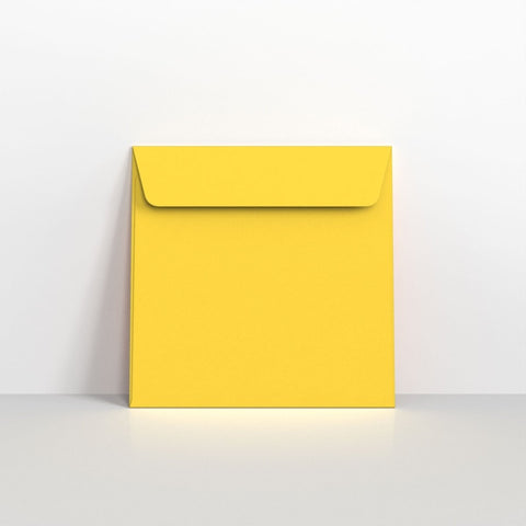 LC155155MY - Mid Yellow Coloured Peel and Seal Envelopes - Coloured Peel and Seal Envelope