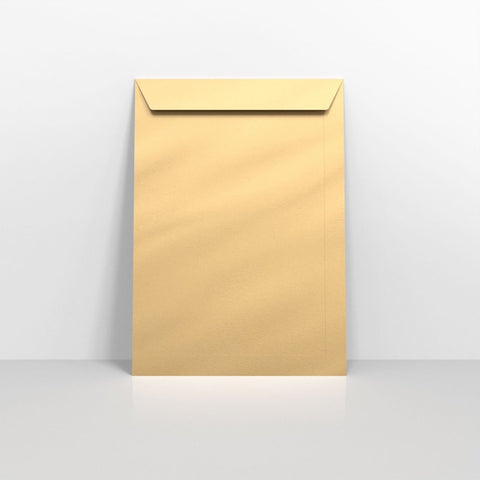 LCC4GO - Gold Coloured Peel and Seal Envelopes - Coloured Peel and Seal Envelope