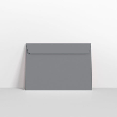 LCC5DGY - Dark Grey Coloured Peel and Seal Envelopes - Coloured Peel and Seal Envelope