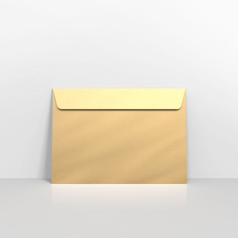 LCC5GO - Gold Coloured Peel and Seal Envelopes - Coloured Peel and Seal Envelope