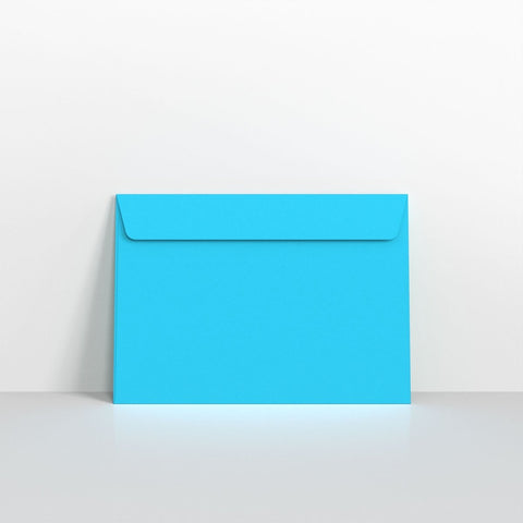 LCC5MB - Mid Blue Coloured Peel & Seal Envelopes - Coloured Peel and Seal Envelope