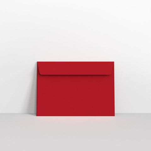 LCC6DR - Dark Red Coloured Peel and Seal Envelopes - Coloured Peel and Seal Envelope