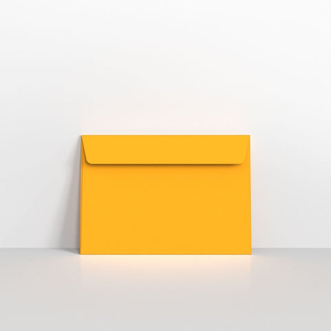 LCC6DY - Dark Yellow Coloured Peel and Seal Envelopes - Coloured Peel and Seal Envelope