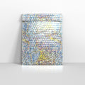 MB250SH - 031 - Silver Holographic Metallic Finish Bubble Bag Mailers - Metallic Finish Bubble Bag Mailers