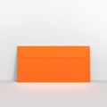 NEONORDL - Neon Orange Envelopes - Coloured Peel and Seal Envelope