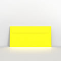 NEONYWDL - W - Neon Yellow Envelopes - Coloured Peel and Seal Envelope