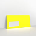 NEONYWDL - W - Neon Yellow Envelopes - Coloured Peel and Seal Envelope