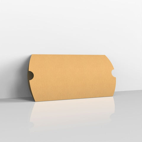 PB162K - Manilla Kraft Pillow Boxes - Pillow Boxes