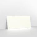 R17C5 - White Coloured Gummed Hammered V Flap Envelopes - Greeting Card Envelopes