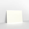 R17C5 - White Coloured Gummed Hammered V Flap Envelopes - Greeting Card Envelopes