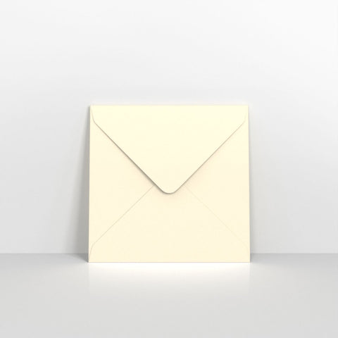 S18130 - Ivory Wove Coloured Gummed Greeting Card V Flap Envelopes - Greeting Card Envelopes