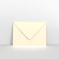 S18C5 - Ivory Wove Coloured Gummed Greeting Card V Flap Envelopes - Greeting Card Envelopes