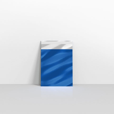 SN1BU - Blue Metallic Finish Foil Envelopes - Metallic Foil Envelopes