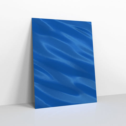 SN254BU - Blue Metallic Finish Foil Envelopes - Metallic Foil Envelopes