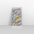 SN2SH - 031 - Silver Holographic Metallic Finish Foil Envelopes - Metallic Foil Envelopes