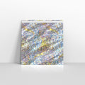 SN5SH - 031 - Silver Holographic Metallic Finish Foil Envelopes - Metallic Foil Envelopes