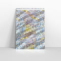 SN6SH - 031 - Silver Holographic Metallic Finish Foil Envelopes - Metallic Foil Envelopes