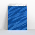 SN7BU - Blue Metallic Finish Foil Envelopes - Metallic Foil Envelopes